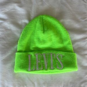 Levi’s Neon Green Beanie